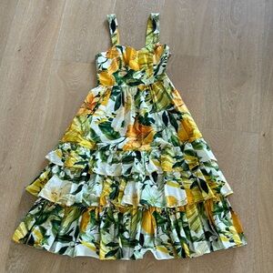 H&M Tiered Midi Dress